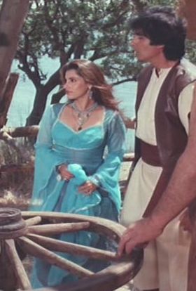 Amitabh and Dimple