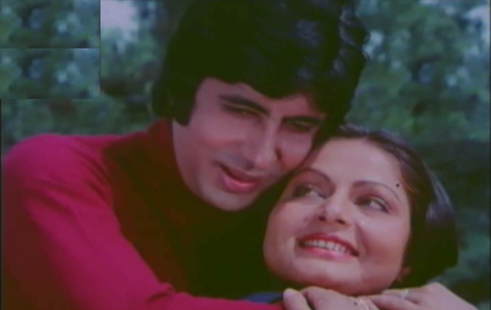 Amitabh and Rakhee