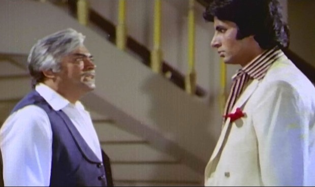 Amitabh and Sanjeev Kumar